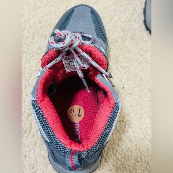 NWT Columbia Women's Crestwood™ Mid Waterproof Hiking Shoe in Graphite Sz 7.5 - Picture 9 of 11